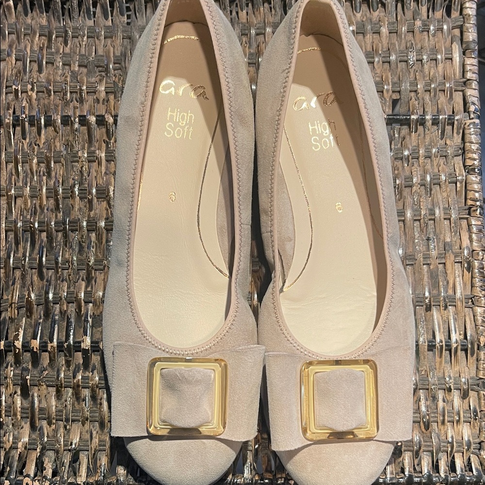 Ara‎ Sheridan leather flat size 8.5